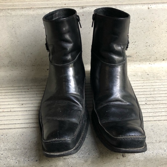 Aldo mens skull Chelsea boots black - Picture 2 of 9